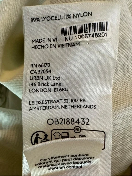 Free People Grunge 90s Cargo Rough Riding Maxi Skirt Birch Neutral XL Bella Swan - Picture 12 of 13